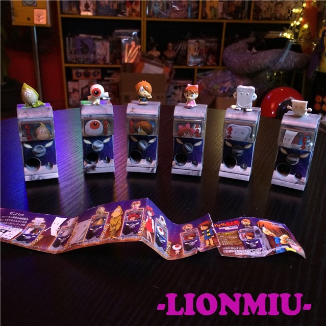 ญี่ปุ่น BANDAI Kitaro Kitaro Mini Capsule Toy Machine