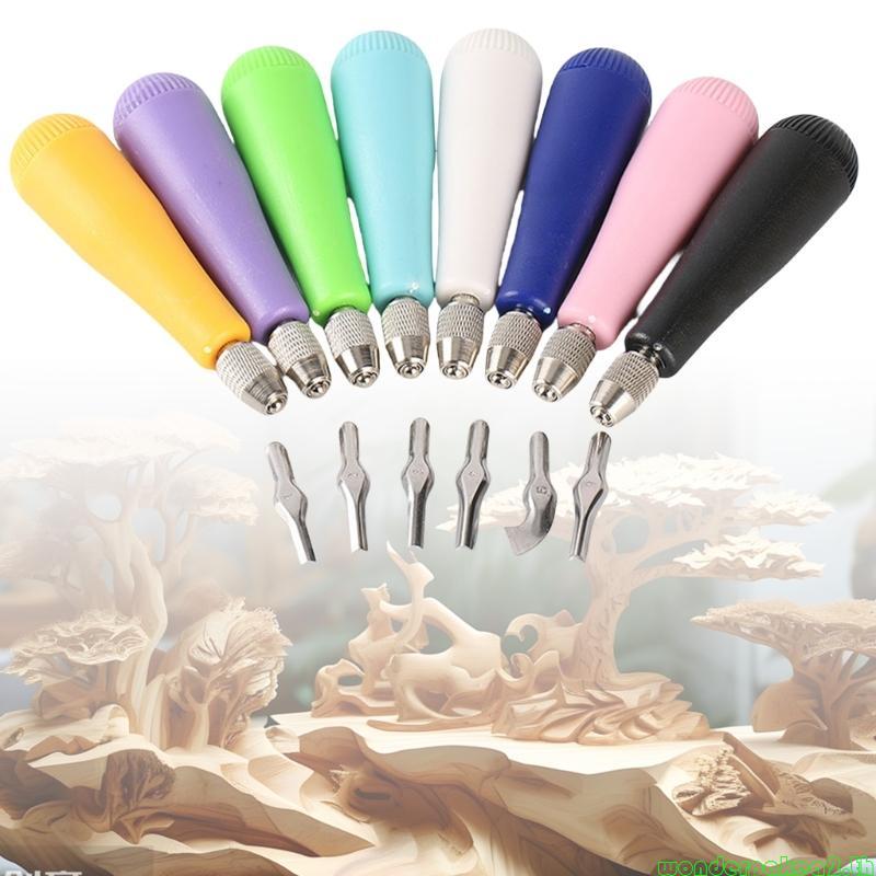 Wonderpakea2 Craft Libran Cutter สําหรับยางบล็อกแสตมป์แกะสลักบล็อกการพิมพ์ Art Craft