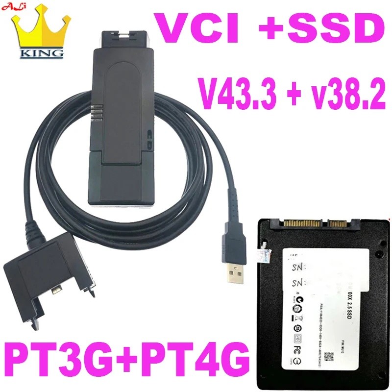 6L3W PIW1s PT4G + PT3G Tester III พร้อมโหมดวิศวกรรุ่น WIFI สําหรับ Por sc SSD รุ่น V43.3 + v38.2 เคร