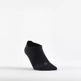 Decathlon Low Sports Socks Tri-Pack Rs 160 ถุงเท้ากีฬาหุ้มข้อรุ่น Rs 160 แพ็ค 3 คู่ - Black