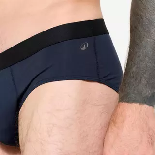 Decathlon Men'S Breathable Briefs กางเกงชั้นในระบายอากาศได้ดีสำหรับใส่วิ่ง - Blue