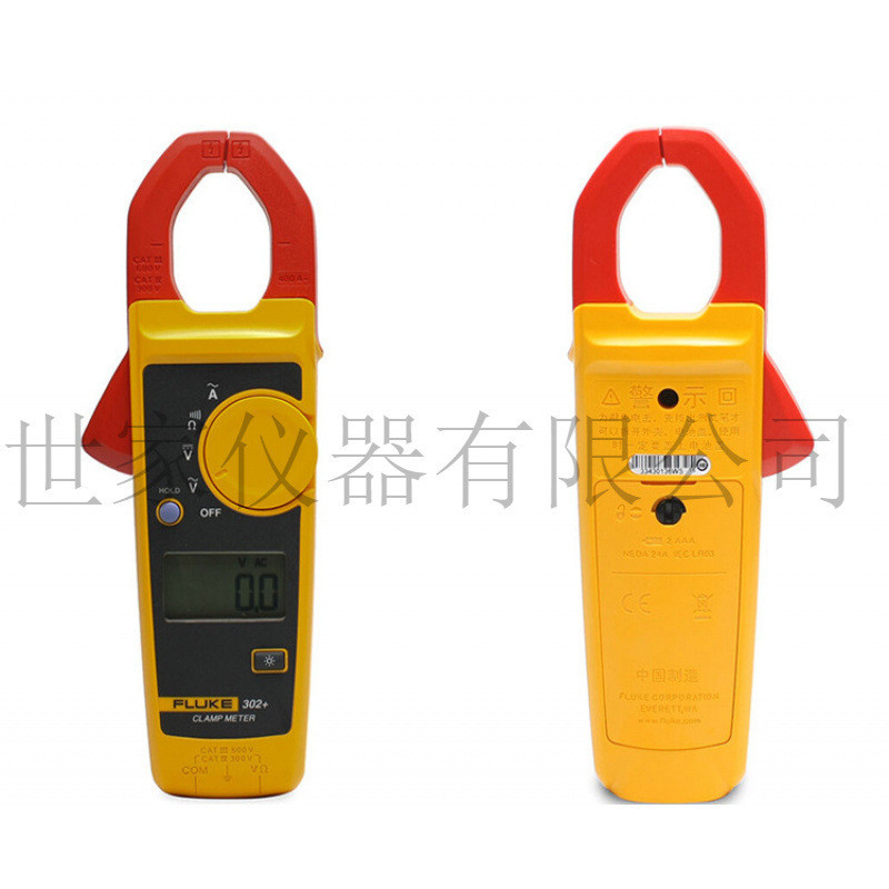มีสินค้าในสต็อก: แคลมป์มิเตอร์ American Fluke FLUKE302+ มัลติมิเตอร์ F302+ แคลมป์มิเตอร์ Fluke