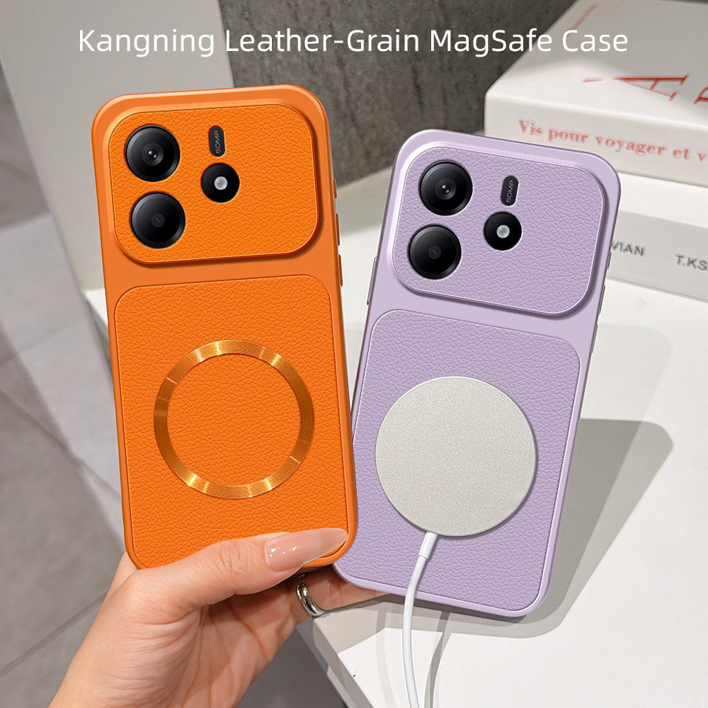 ใช้ได้กับ Redmi NOTE 14 5G 24094RAD4G note14 เคสโทรศัพท์หนังฝ้าแบบแม่เหล็ก
