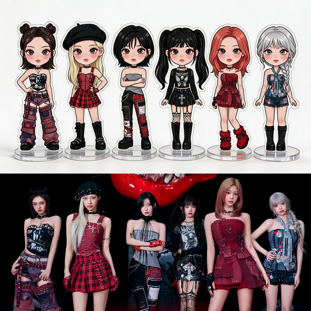 BABYMONSTER สินค้าCHIQUITA AHYEON AHYEON อะคริลิค 6 ซม.ตกแต่งขาตั้งสูง LP028