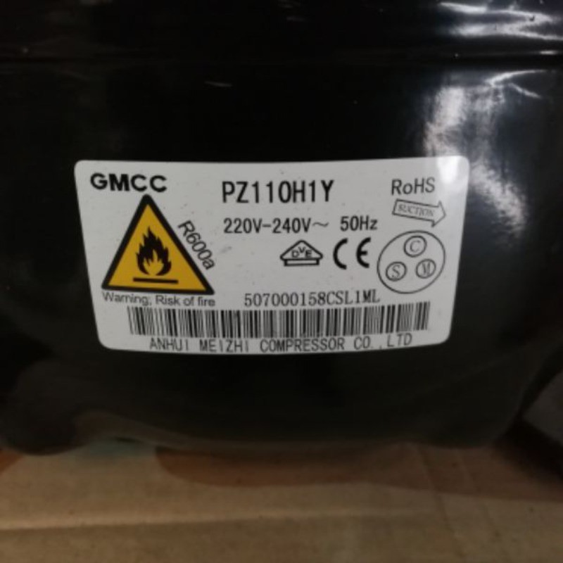 Midea Compressor PZ110H1Y/PZ120H1A/PZ130H1E/SZ70C1H/SZ90E1H