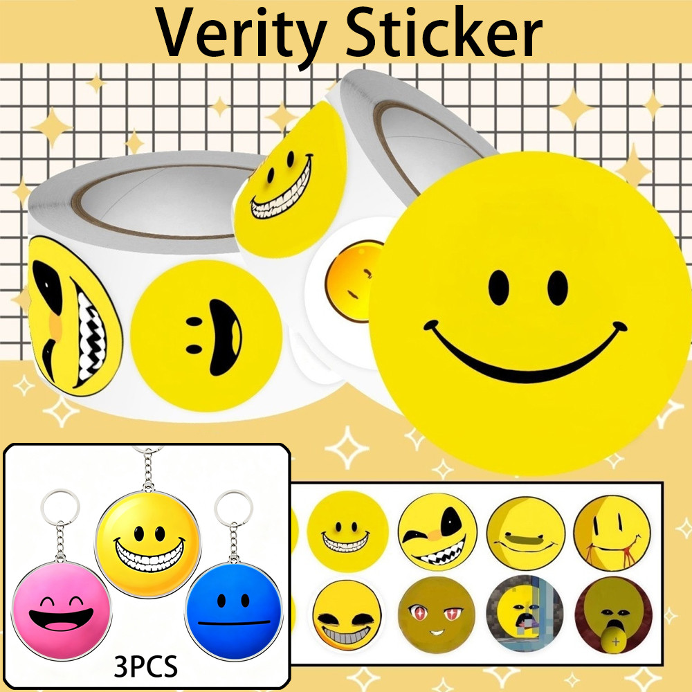 สติ๊กเกอร์พวงกุญแจ MC Verity Falsity สติ๊กเกอร์กันน้ําเด็ก DIY ของเล่นตกแต่งของขวัญ