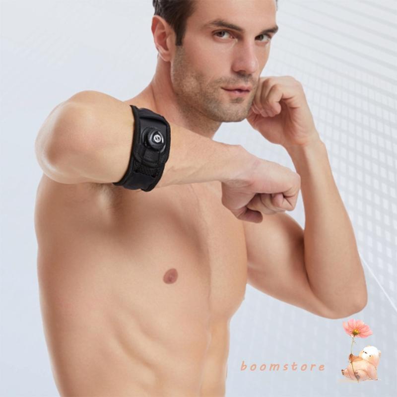 Boom Tennis Elbow Brace Elbow Support Golf Elbow Strap Adjustable Arm Support Band