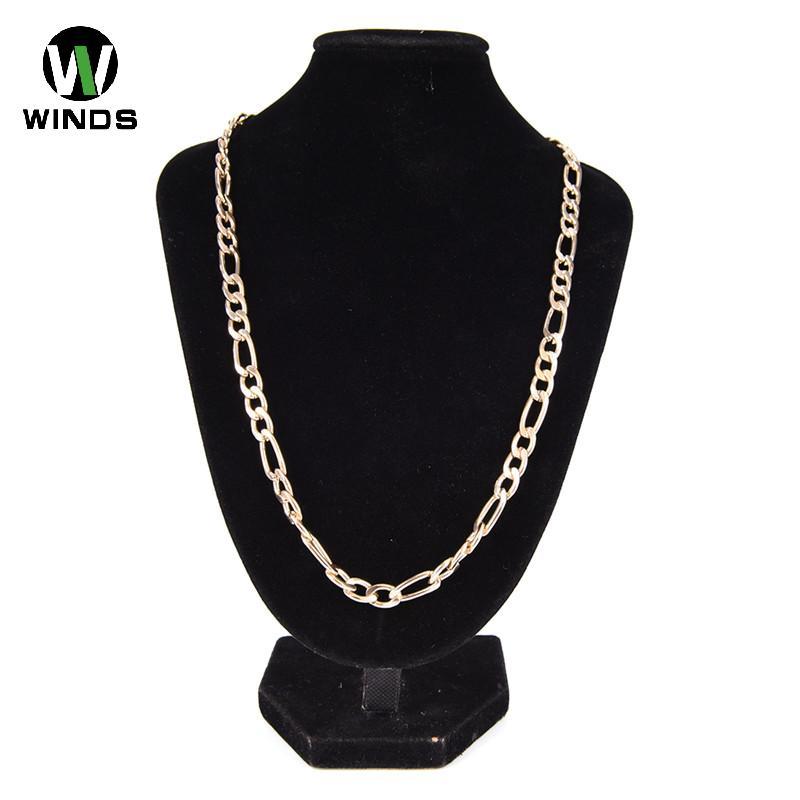 ODS แฟชั่นชุบทองผู้ชาย Punk Chain สร้อยคอผู้หญิงสร้อยคอยาวเครื่องประดับ OD