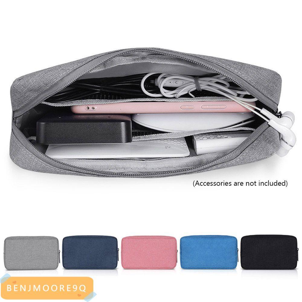 BENJMOORE9Q Gadget Devices Pouch Travel Organizer HDD Digital Accessories