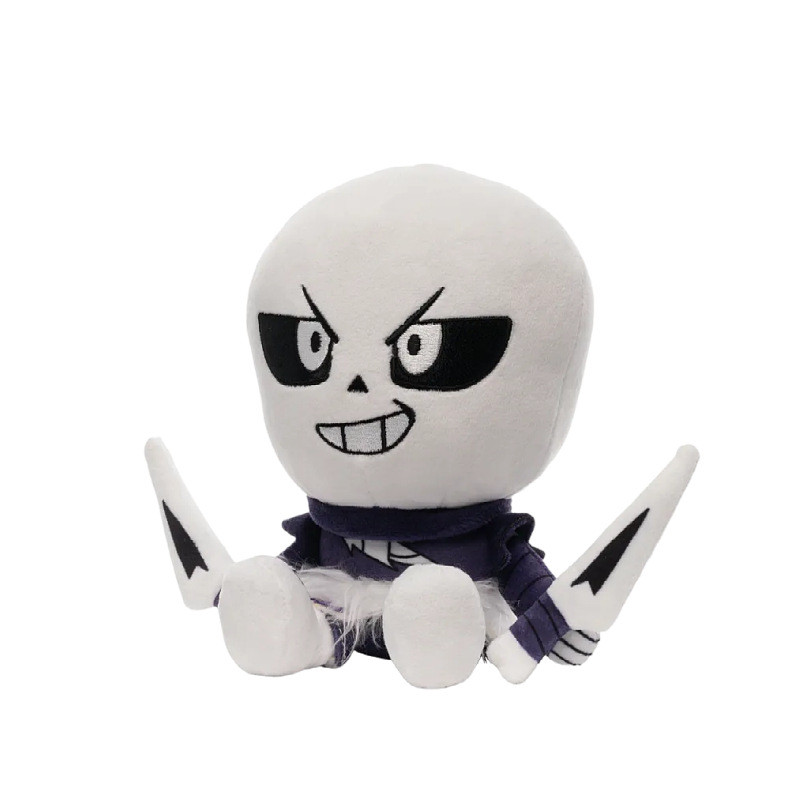 Undertale Cross Sans ของเล่นตุ๊กตา,เกมนุ่มยัดไส้ Plushie ตุ๊กตา,น่ารักอะนิเมะรูป,ตกแต่งโซฟาหน้าแรก,วันเกิดคอลเลกชันของขวัญสําหรับแฟนเกมเด็ก