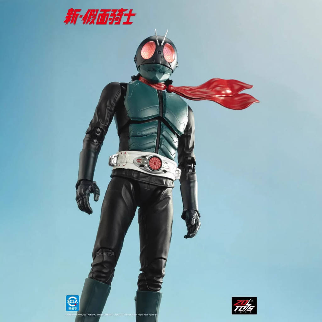 ZD Toys New Kamen Rider No. 1 รูปร่วมที่สามารถเคลื่อนย้ายแม่เหล็กส่องสว่างตุ๊กตารุ่น