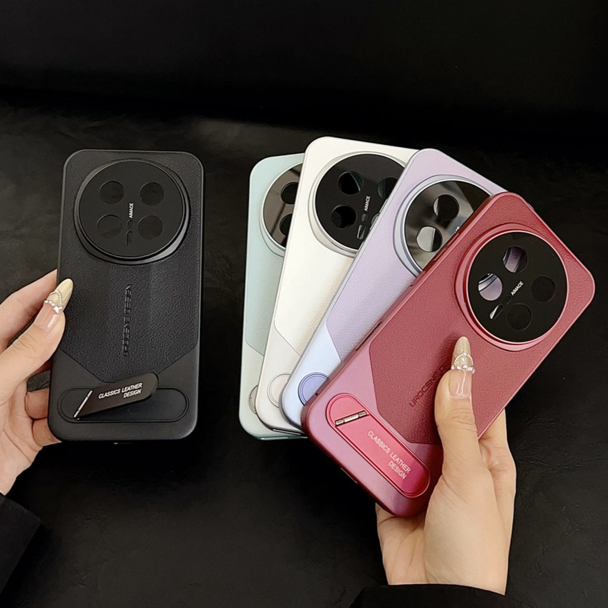 เคสโทรศัพท์หนังชั้นบนสุดระดับไฮเอนด์สําหรับ Honor Magic 8 7 6 Pro X9D X9C X70 X60 Pro วงเล็บเกราะป้องกัน Delicate PC hard anti drop SHELL