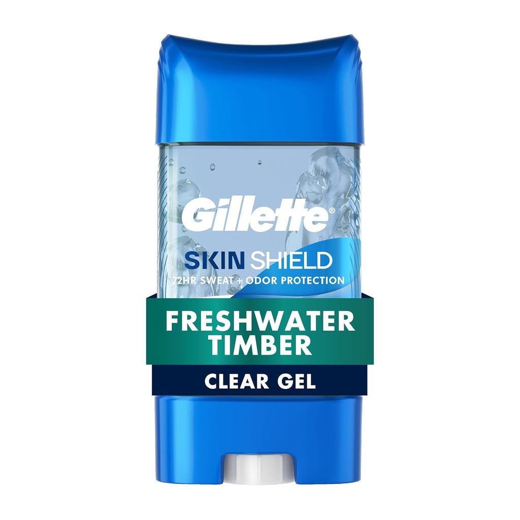 Gillette Mens Antiperspirant Deodorant,72ชั่วโมงป้องกันเหงื่อและกลิ่น,Confrontation99%แบคทีเรียที่เก