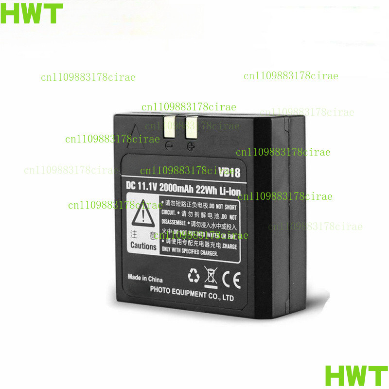 สําหรับ Godox VB18 11.1V 2000mAh แบตเตอรี่สําหรับ V860II-C V860II-S V860II-N V850II แฟลช
