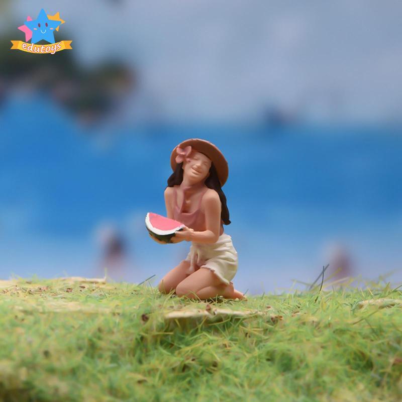 [Edstars] 1:64 Scale Girl Figure DIY Layout Scenery Accs Mini Doll Diorama Layout