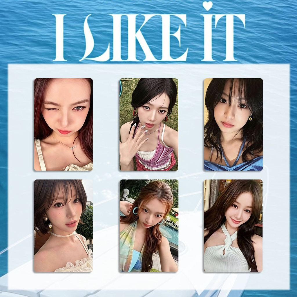 5-6pcs BM I LIKE IT CHOOM การ์ด Lomo SUGAR HONEY ICE TEA TOUR AHYEON 3mini อัลบั้ม ASA HEADLINER 2ND