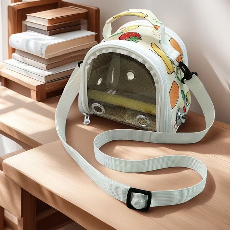 Budgerigar Outing Bag หนูแฮมสเตอร์น้ําผึ้งเครื่องร่อนกระเป๋าเป้สะพายหลังแนวทแยง Guinea Pig Juvenile 
