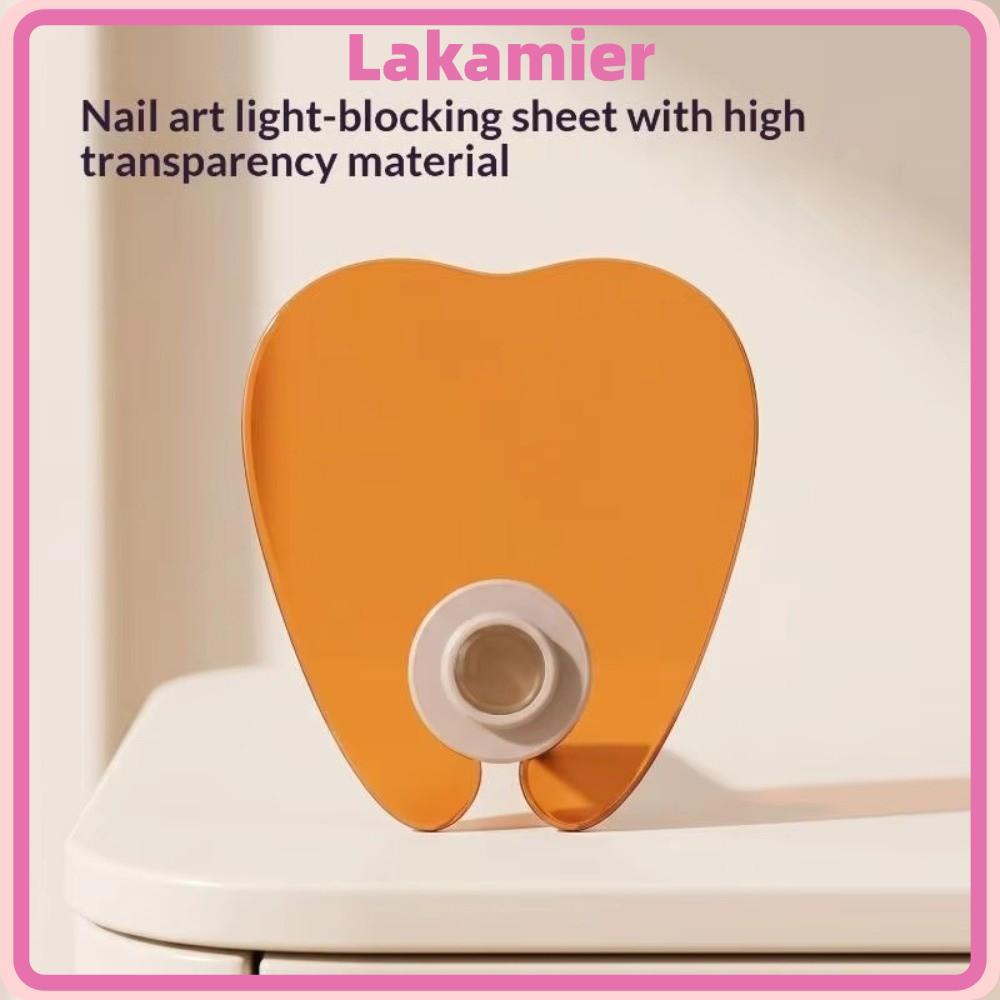 LAKA Nail UV Lamp Shield วัสดุพลาสติก UV Protection Nail Beauty Salon Tool, Eye Protection Cover Pla