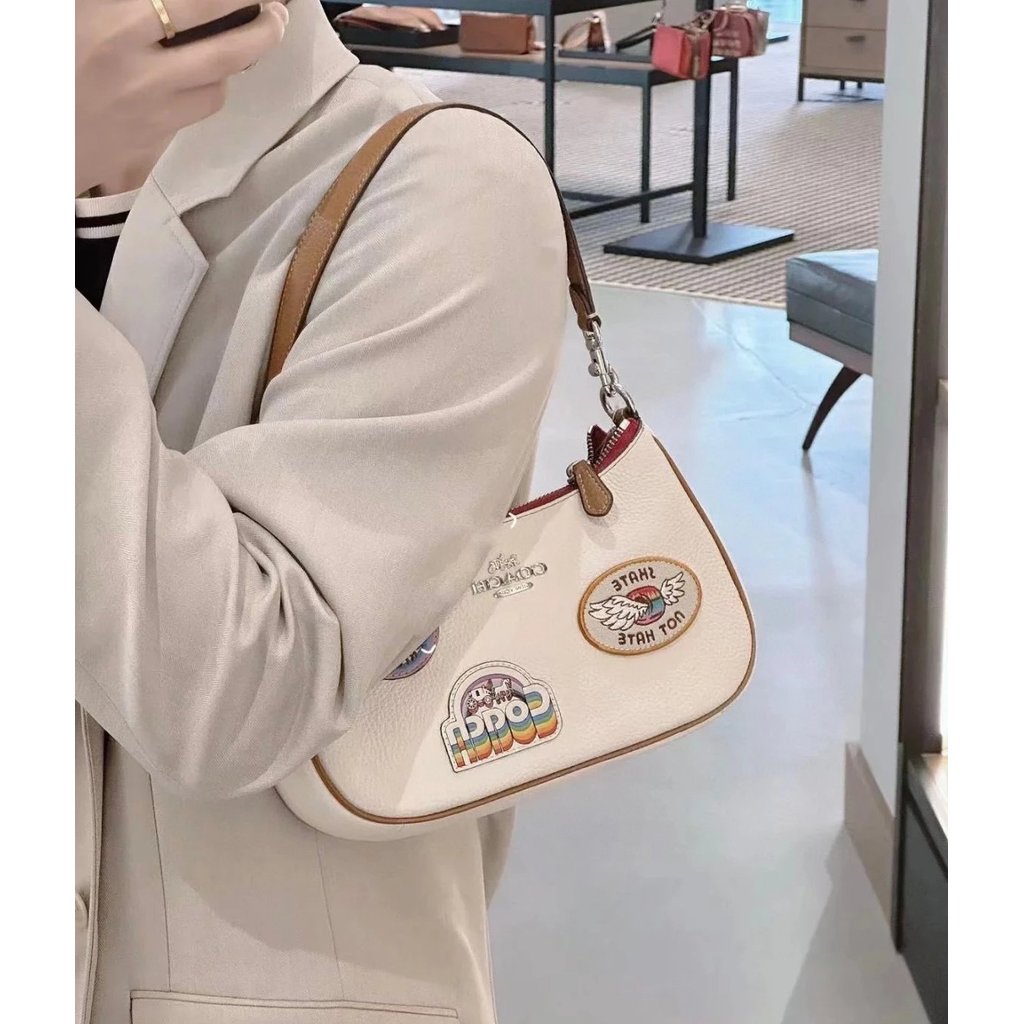 Home Bag Badge Mahjong Underarm cj604teri Female Bag c
