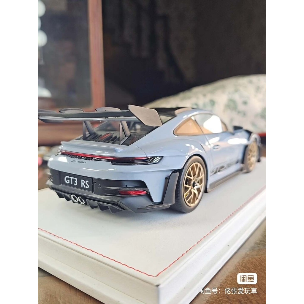 AI MODEL Porsche 1992 GT3RS Limited Edition จําลองเรซิ่นโมเดลรถคอลเลกชันเครื่องประดับ 1 18