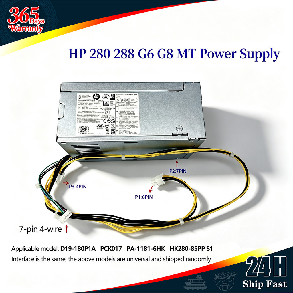 เหมาะสําหรับ HP 280 288 G6 G8 MT Power D19-180P1A PA-1181-6HK PCK017