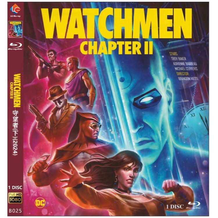 [ภาษาอังกฤษ] Blu-ray HD Movie 4K UHD 1080P Watchmen บทที่ II