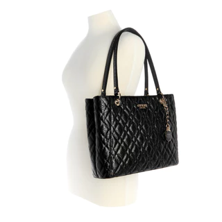 กระเป๋า Guess รุ่น GG962825 ISEMAY NOEL TOTE สีดำ