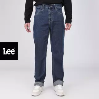 LEE กางเกงยีนส์ผู้ชาย เอวกลาง ทรงตรง Dean รุ่น LE S426MDEAF02 สียีนส์เข้ม