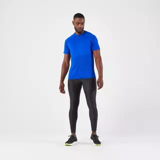 Decathlon Men'S Running Leggings กางเกงวิ่งผู้ชายรัดรูประบายอากาศได้ดี รุ่น Kiprun Run 100 - Black