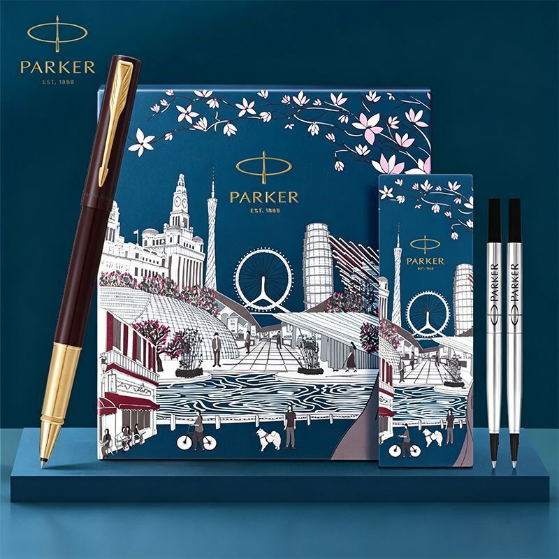 PARKER/PARKER Signature Pen Weiya Series PARKER Pen ของขวัญสํานักงานธุรกิจ City Walking Gift Box Set