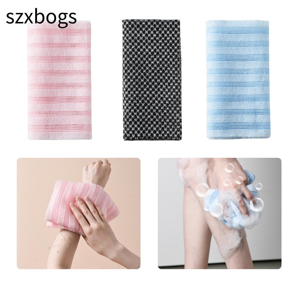 SZXBOGS Back Scrubber ทนทานทําความสะอาดร่างกายนวดฝักบัว Scrubber