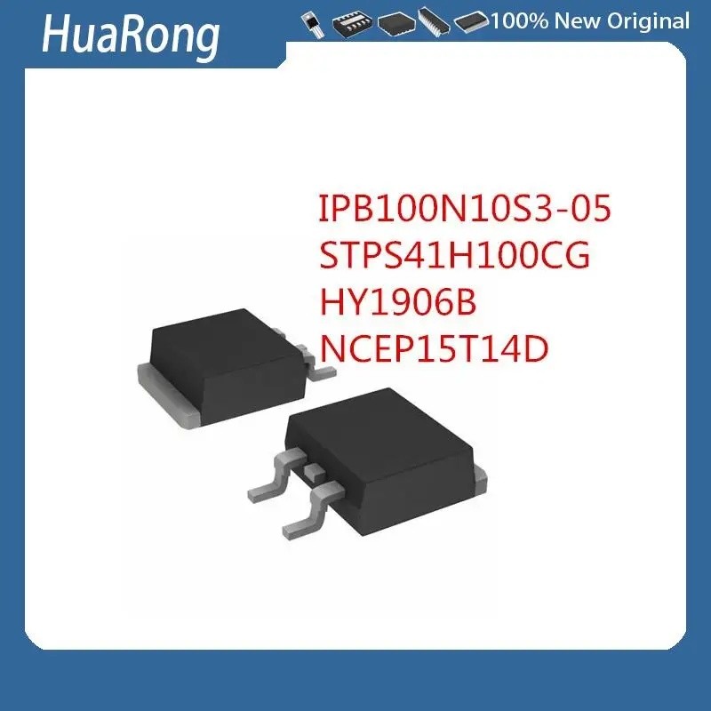 20 ชิ้น/แบทช์ IPB100N10S3-05 3PN1005 STPS41H100CG 41H100 HY1906B 120A/60V NCEP15T14D 150V 140A TO-26