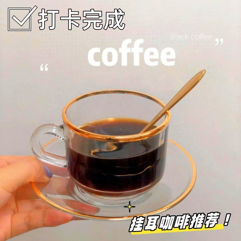 [AGF] กาแฟหูแขวนกาแฟสีดําเย็นอเมริกันแขวนหูผงเอสเพรสโซ่อิตาลีมือแกะสลักไม่มีอ้อยน้ําตาลกาแฟดําบริสุท
