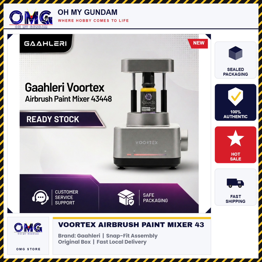 Gaahleri fortex Airbrush Paint Mixer 43448 Vibrating Paint Stirrer Oscillating Stirrer Paint Shaker 