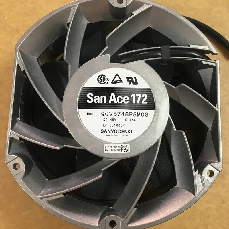 สําหรับ sanyo 9GV5748P5M03 DC 48V 0.75A 4Pin 4 สาย San Ace 172 17251