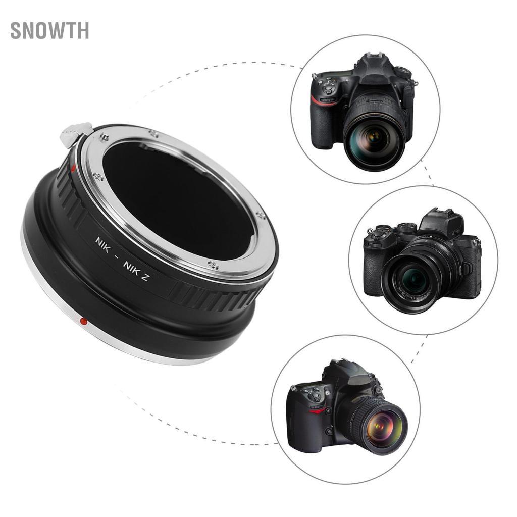 Snowth FTZ Mount Adapter กล้องที่แม่นยำ F ถึง Z สำหรับเลนส์ NIKON Z6 Z7 Z50 5 Z6II Z7II Zfc z9 Z30