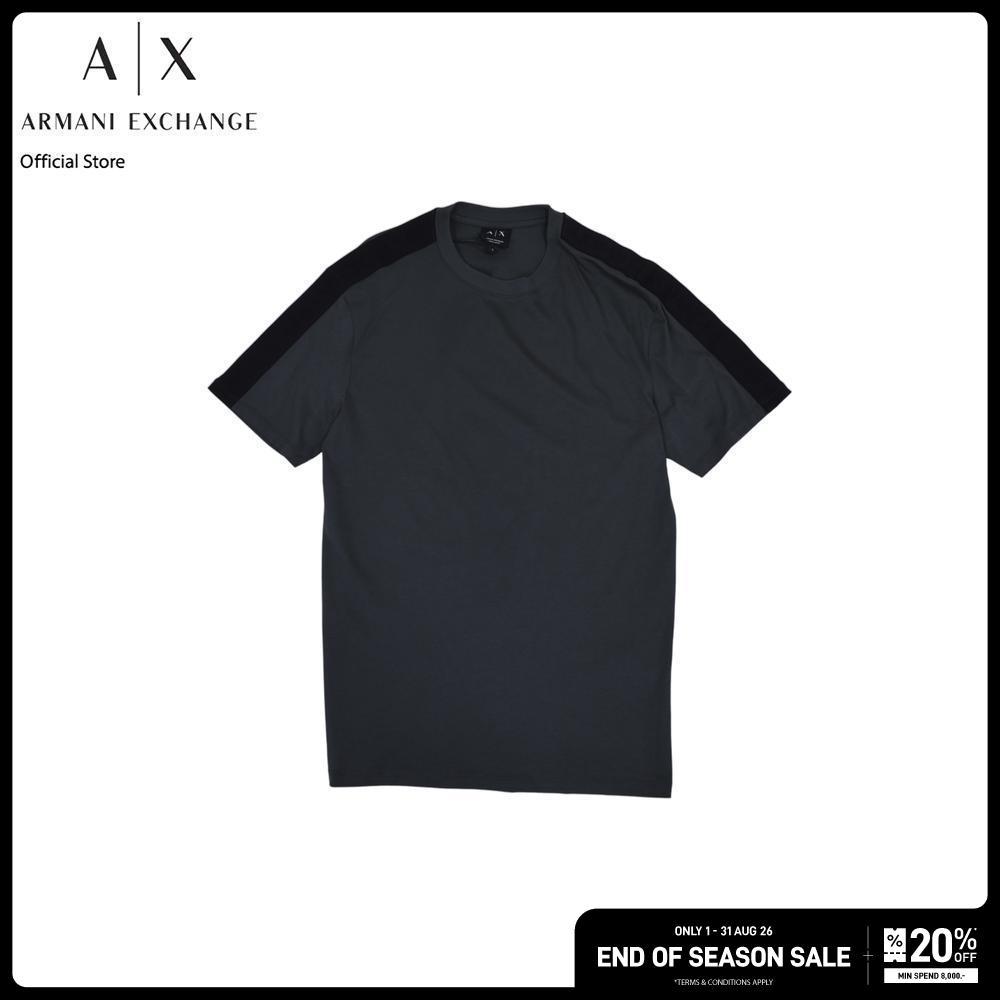 Armani Exchange เสื้อยืดผู้ชาย รุ่น XM001283-AF10361-M8317 สีเทา