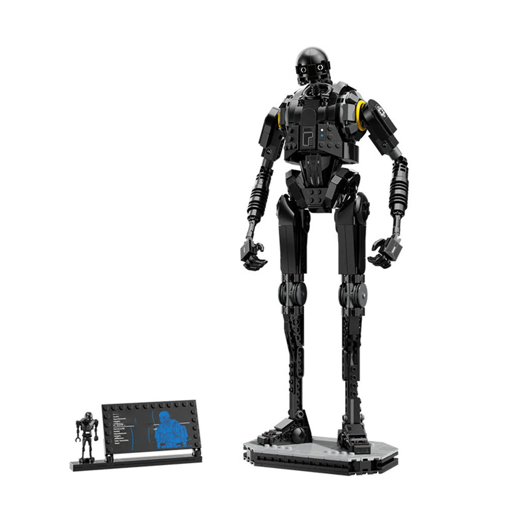 บล็อกตัวต่อที่เข้ากันได้ Star Wars K-2S0 หุ่นยนต์รักษาความปลอดภัย 75434 Boy ประกอบของเล่นของเล่นเด็ก