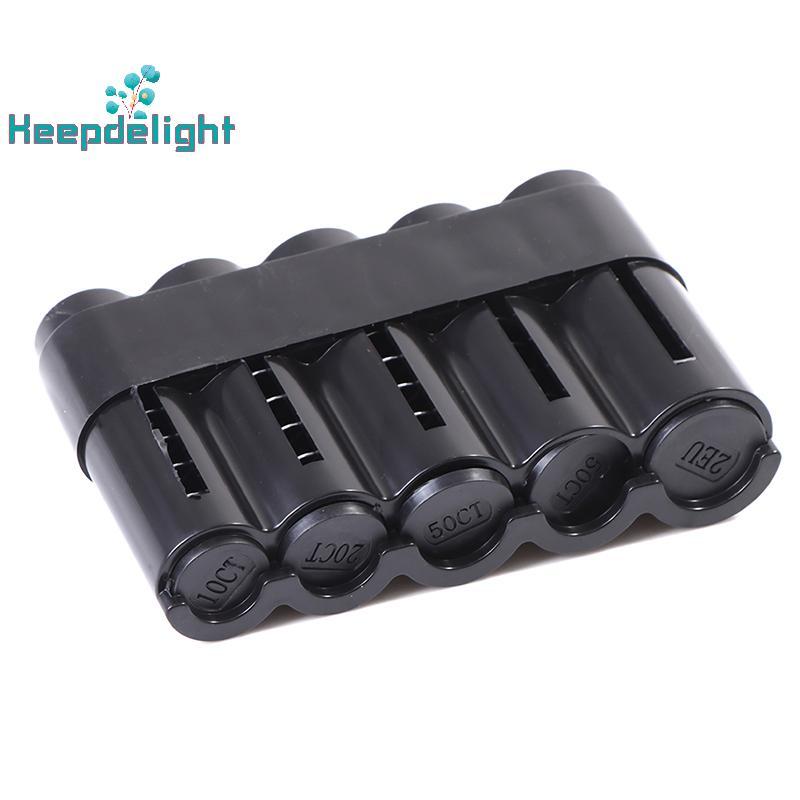 [Keepdelight] Creative Storage Coins Purse Storage Box Euro Coin Dispenser Coin Holder
