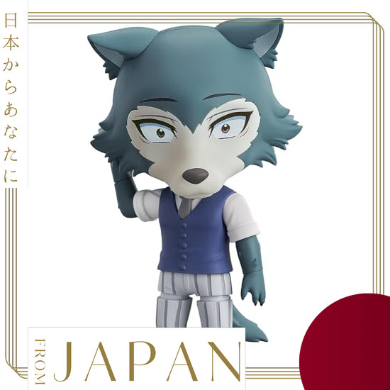 【Direct　From　JAPAN】 Nendoroid BEASTARS Legosi Non-Scale Pre-Painted Articulated Plastic Figure