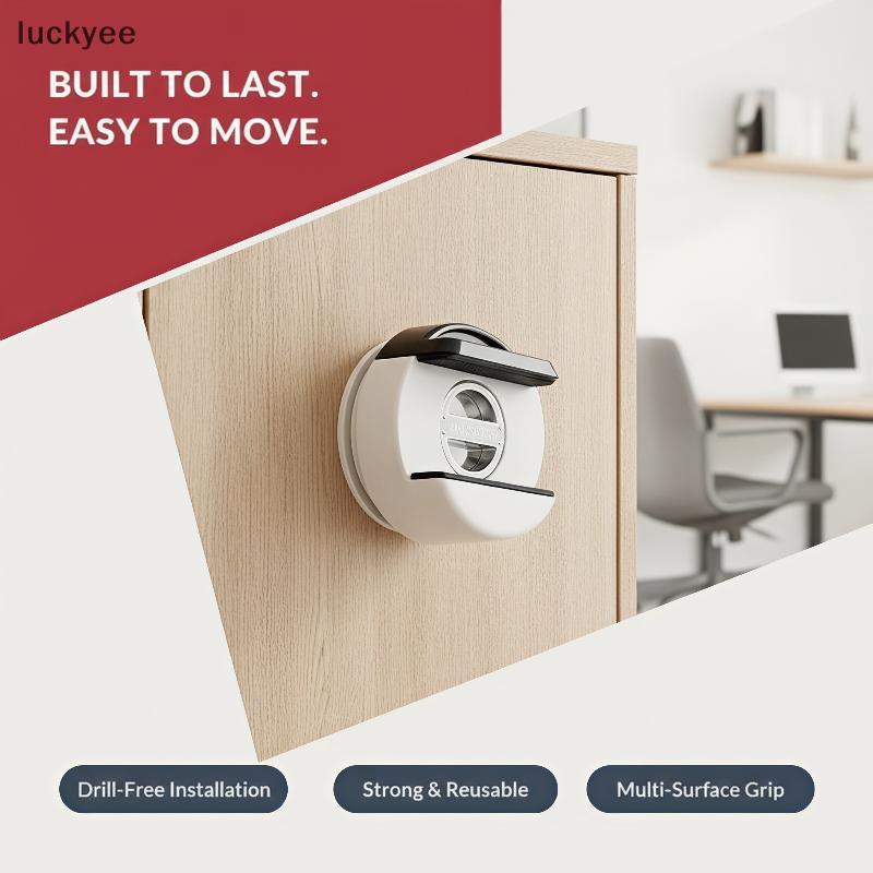 Luckyee Punch ฟรีถ้วยดูด Soet Fixer ติดตั้งง่าย Wall Mount Power Strip ที่วางรีโมทคอนโทรลสําหรับนักเรียน TQ