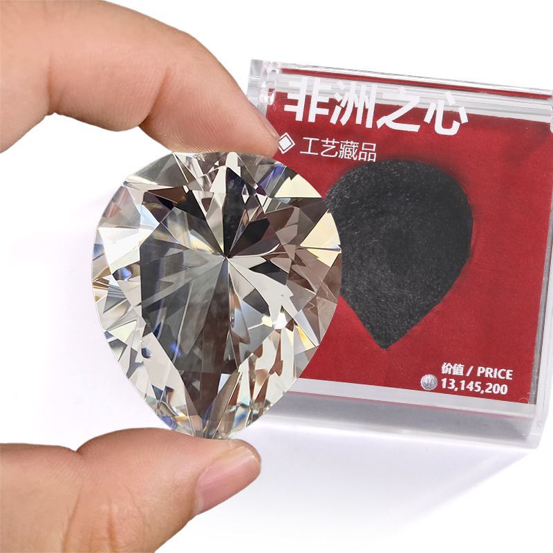 Epic Heart of Africa Crystal Model Jewelry Collection Gift Box Epic Heart of Africa 1: 1 Crystal Mod