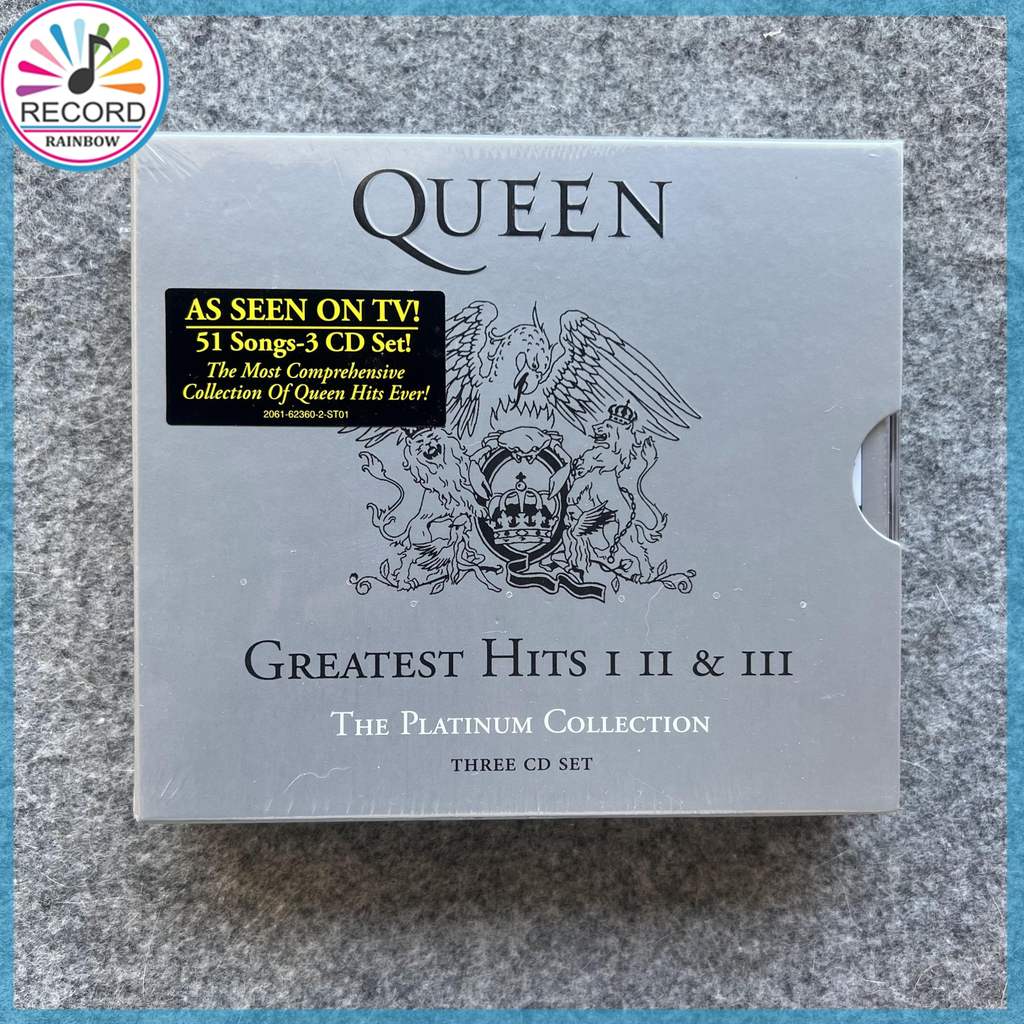 Queen Greatest Hits I, II & III Original 3CD Brand New Album Sealed OM
