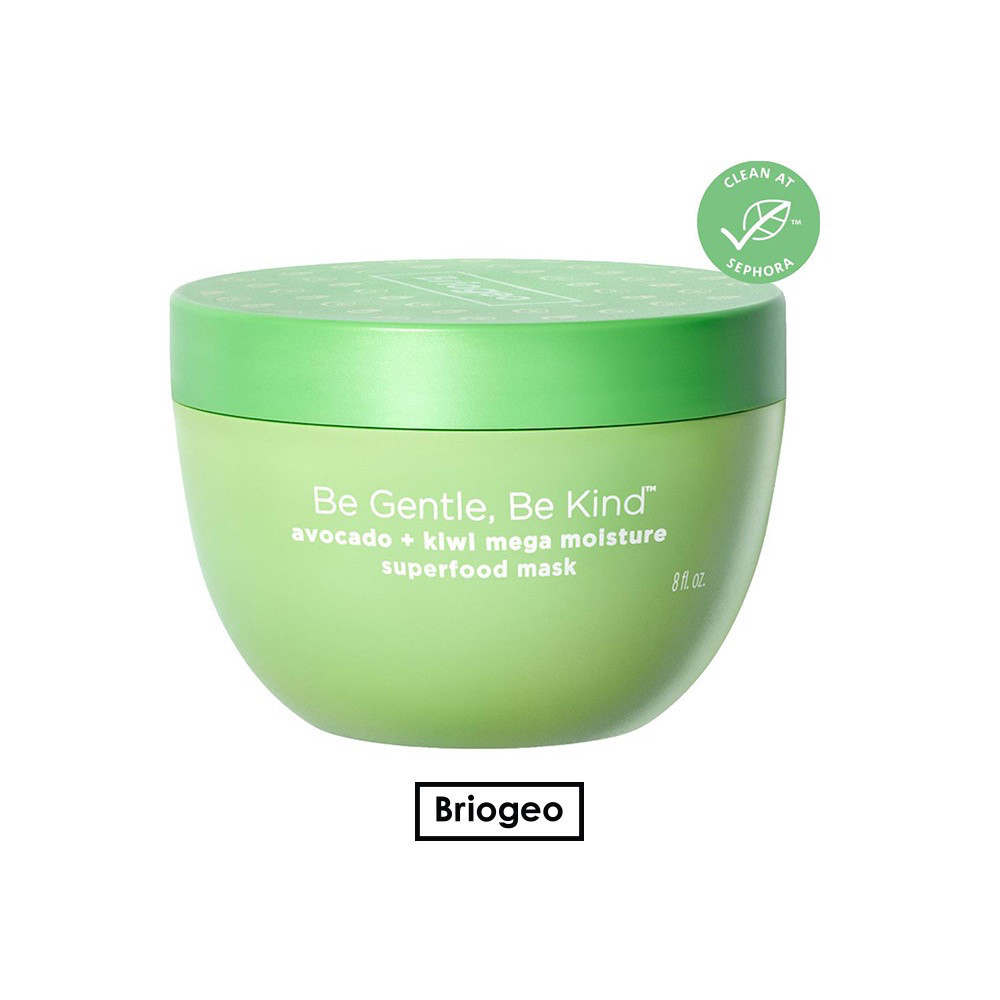 BRIOGEO Be Gentle, Be Kind Avocado + Kiwi Moisture Superfood Hair Mask ลิขสิทธิ์แท้💯 จากShop