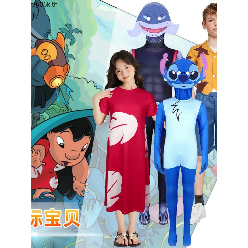 SLP สินค้าใหม่ Star Treasure บทบาทเล่นคอสเพลย์ Gangtu Lilo Jumpsuit Stage Performance เครื่องแต่งกาย