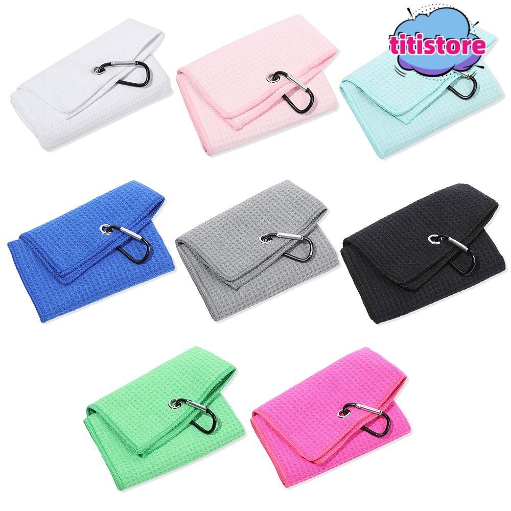 TITISTORE Golf Towel Cotton Balls Hands Microfiber Cleaning Towel