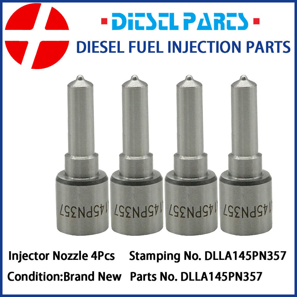 4 ชิ้นดีเซลหัวฉีดน้ํามันเชื้อเพลิงหัวฉีด DLLA145PN357 NP-DLLA145PN357 สําหรับ Kubota V2203MDI V2203