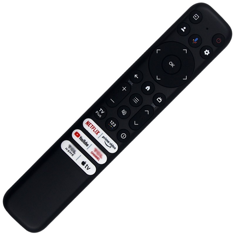 RC813 FMB1 รีโมทคอนโทรลเข้ากันได้กับ TCL TV 55Q750G 43Q750G 65QM850G 55R646 75S546 ชิ้นส่วน (ไม่มีเส