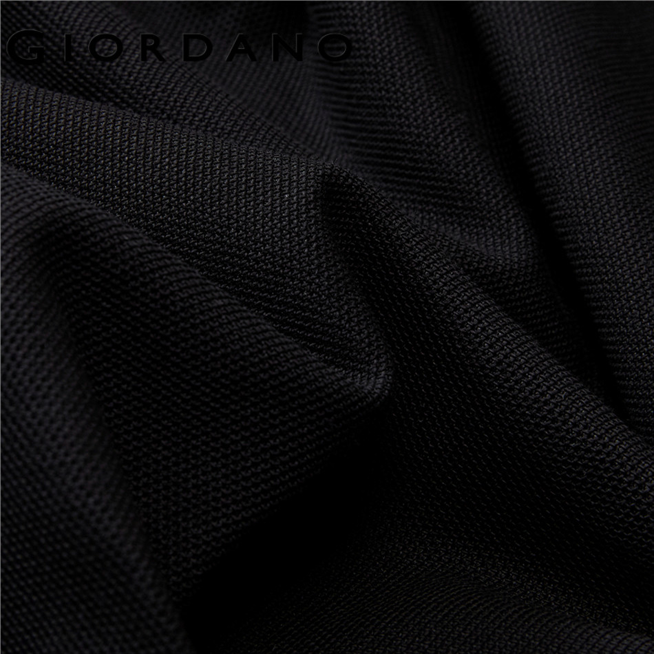 GIORDANO قميص بولو رجالي قطن بارد — صورة 8