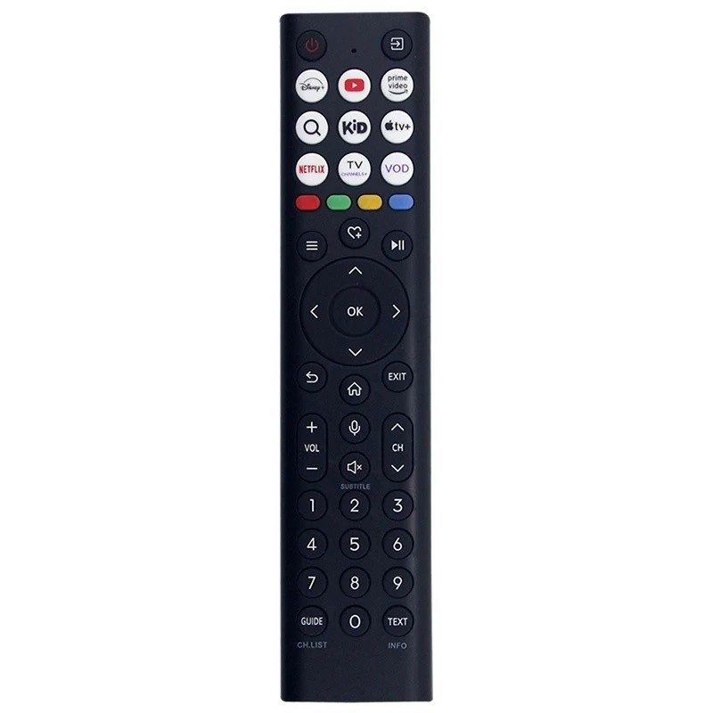 ใช้งานร่วมกับ Hisense TV 43A7Q 50A7Q 55E8Q 85U7Q 65U7Q 55A7Q 75E8Q 85E77Q 50E8Q รีโมทคอนโทรล ERF2B38